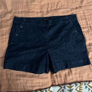 Banana‎ Republic Dark Blue Jean Shorts